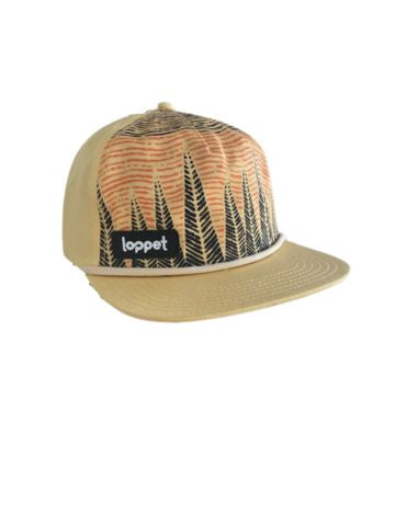 Sunny Treeline Flat Brim