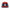 Blue, red and gray fleece loppet hat