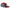 fleece red and blue loppet hat